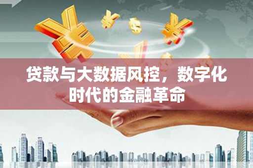 勐海贷款与大数据风控，数字化时代的金融革命