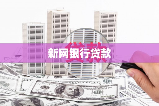 勐海新网银行贷款