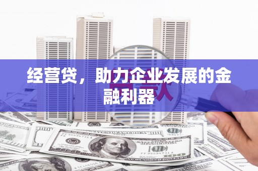 勐海经营贷，助力企业发展的金融利器