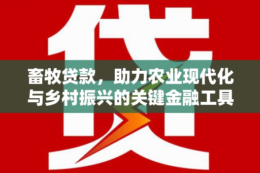 勐海畜牧贷款，助力农业现代化与乡村振兴的关键金融工具