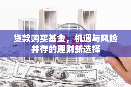 勐海贷款购买基金，机遇与风险并存的理财新选择