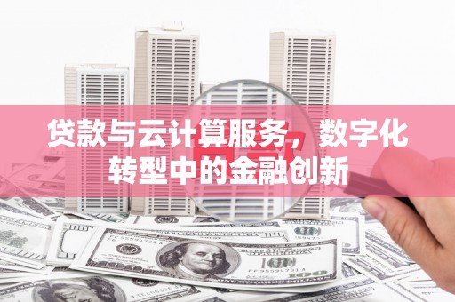 勐海贷款与云计算服务，数字化转型中的金融创新