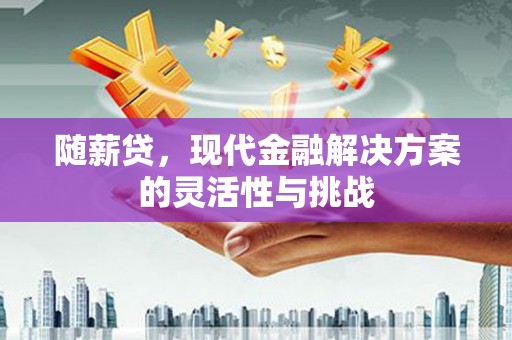勐海随薪贷，现代金融解决方案的灵活性与挑战