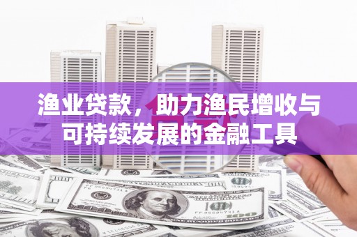 勐海渔业贷款，助力渔民增收与可持续发展的金融工具