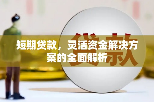 勐海短期贷款，灵活资金解决方案的全面解析