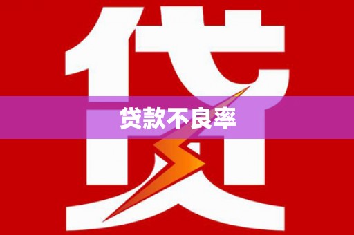 勐海贷款不良率