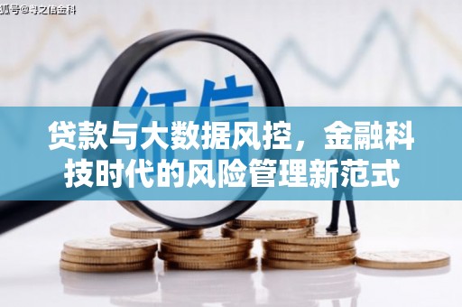 勐海贷款与大数据风控，金融科技时代的风险管理新范式