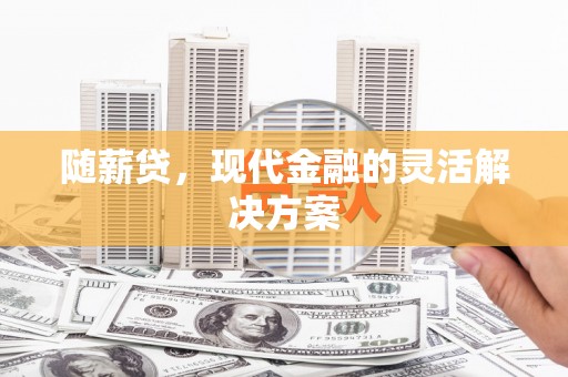 勐海随薪贷，现代金融的灵活解决方案