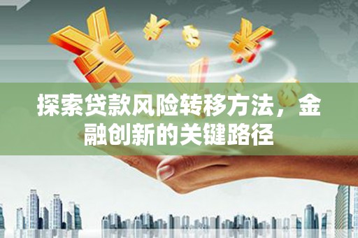 勐海探索贷款风险转移方法，金融创新的关键路径