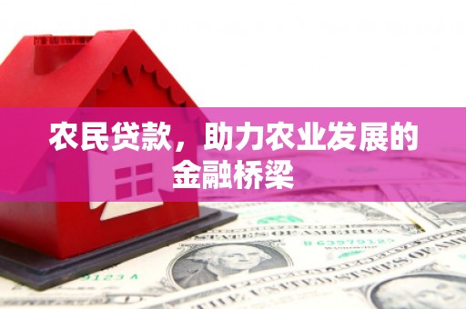 勐海农民贷款，助力农业发展的金融桥梁
