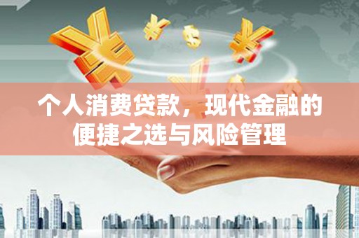 勐海个人消费贷款，现代金融的便捷之选与风险管理