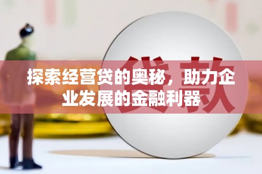 勐海探索经营贷的奥秘，助力企业发展的金融利器