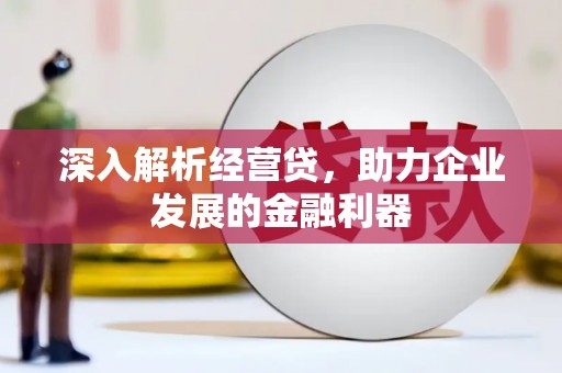 勐海深入解析经营贷，助力企业发展的金融利器