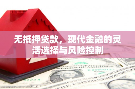 勐海无抵押贷款，现代金融的灵活选择与风险控制