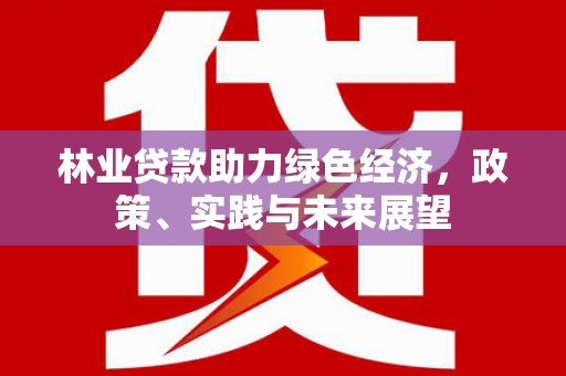 勐海林业贷款助力绿色经济，政策、实践与未来展望