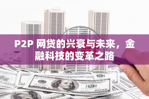 勐海P2P 网贷的兴衰与未来，金融科技的变革之路