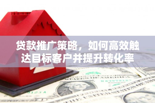 勐海贷款推广策略，如何高效触达目标客户并提升转化率
