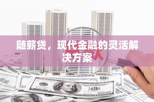 勐海随薪贷，现代金融的灵活解决方案