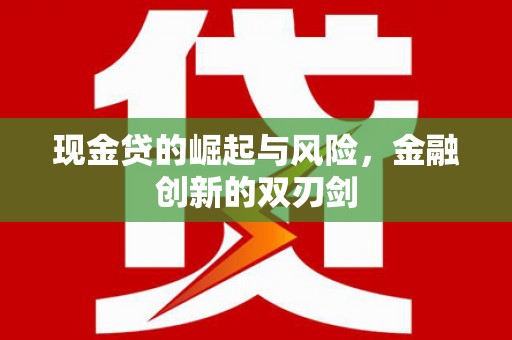 勐海现金贷的崛起与风险，金融创新的双刃剑