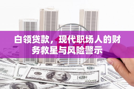勐海白领贷款，现代职场人的财务救星与风险警示