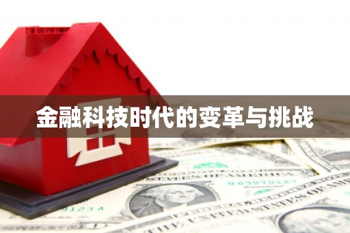 勐海金融科技时代的变革与挑战