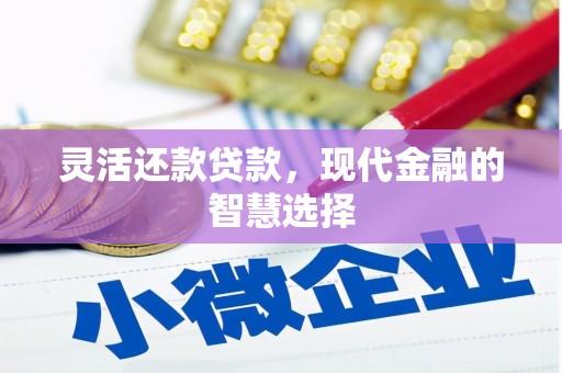 勐海灵活还款贷款，现代金融的智慧选择