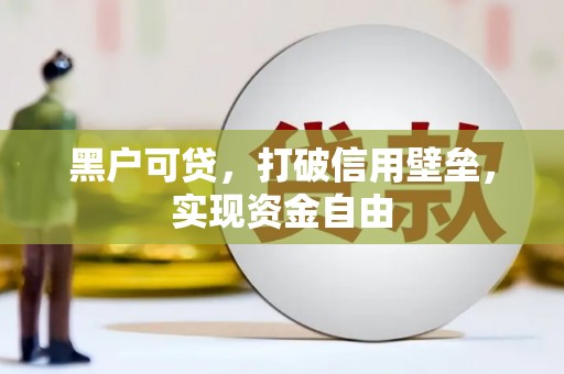 勐海黑户可贷，打破信用壁垒，实现资金自由