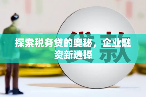 勐海探索税务贷的奥秘，企业融资新选择