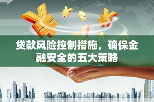 勐海贷款风险控制措施，确保金融安全的五大策略