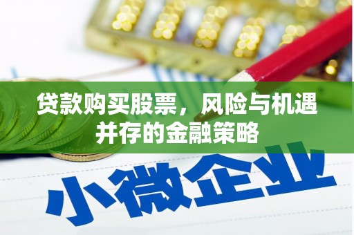 勐海贷款购买股票，风险与机遇并存的金融策略