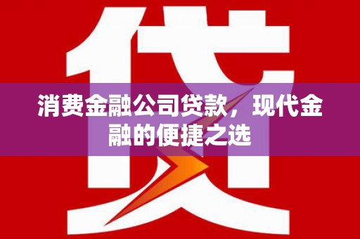 勐海消费金融公司贷款，现代金融的便捷之选