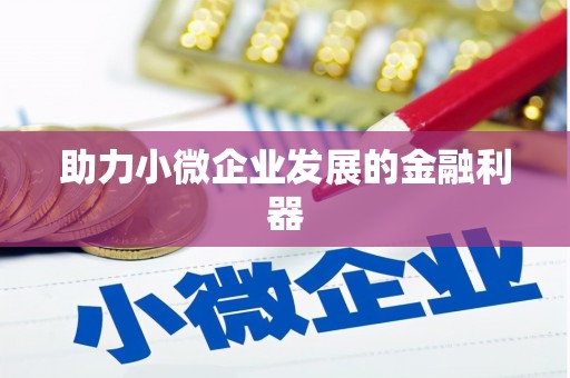 勐海助力小微企业发展的金融利器