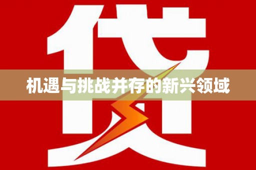 勐海机遇与挑战并存的新兴领域