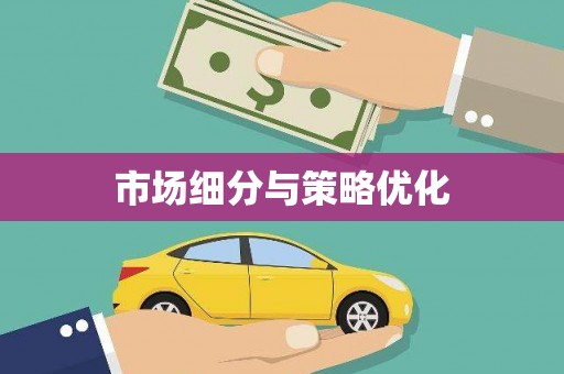 勐海市场细分与策略优化
