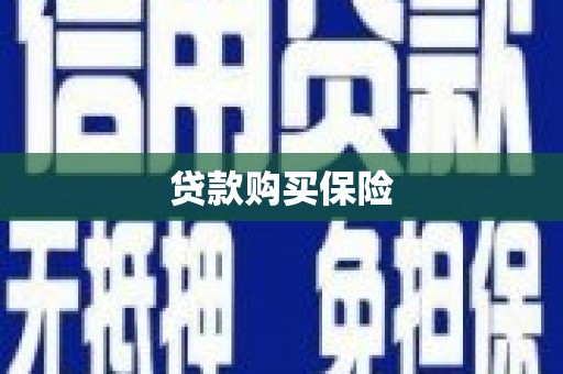 勐海贷款购买保险