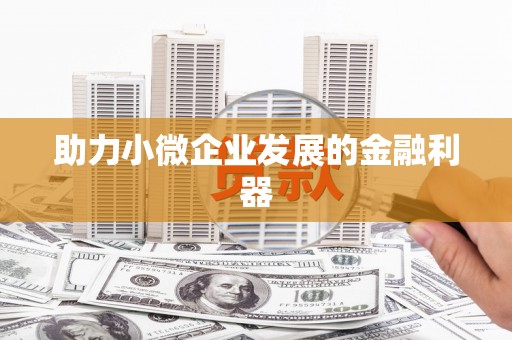 勐海助力小微企业发展的金融利器